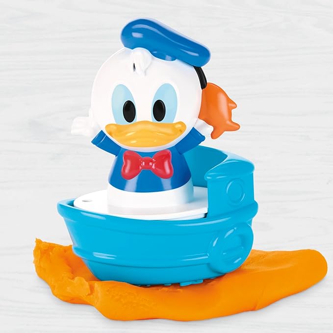 Play-Doh Disney Junior Mickey Mouse Clubhouse, Stamp & Go Megapack with Mickey, Minnie & Donald, Arts & Crafts Preschool Toys for Kids 2+