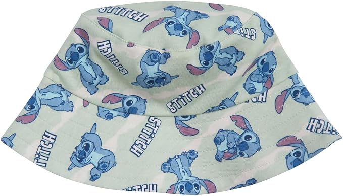 Disney Baby Romper and Reversible Bucket Sun Hat Outfit Set Newborn to Infant Sizes (Newborn - 24 Months)