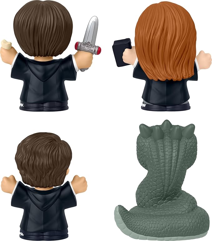 Little People Collector Harry Potter and The Chamber of Secrets Movie Special Edition Set for Adults & Fans, 4 Figures in Display Package