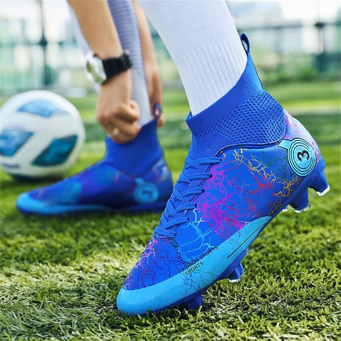 Kids Soccer Shoes Boys Football Cleats Professional Athletic Outdoor Trainning Football Shoes Youth Girl Turf Soccer Cleats