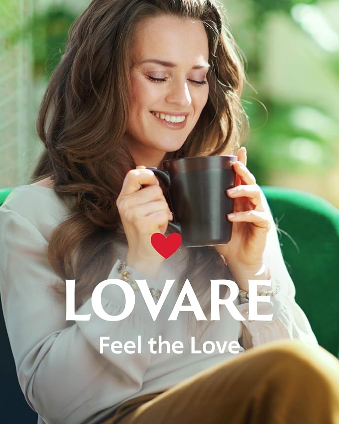 LOVARE Bahamian Soursop Loose Leaf Tea – 80 g Premium green tea blend with Pieces & Marigold Petals – Ukrainian Brand – Authentic Gift Tube with 15 Paper Filters – Easy to Brew tea Blend (Bahamian Soursop)