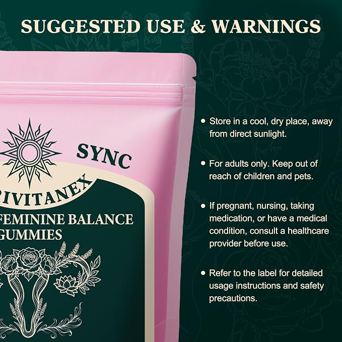 Women’s Daily Probiotic Gummies – Feminine Balance & pH Support – Vegan, Gluten-Free – Pineapple Flavor – 60 Gummies (30 Servings)