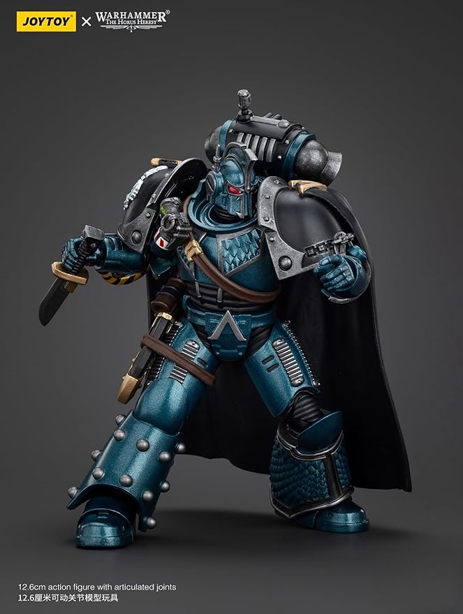 JOYTOY Warhammer The Horus Heresy 1/18 Action Figure-Alpha Legion Saboteur Consul-Collection Model Birthday Gifts