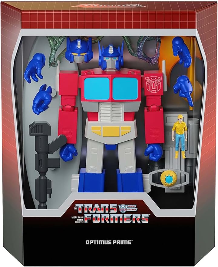SUPER7 Transformers Ultimates Optimus Prime 7-Inch Action Figure