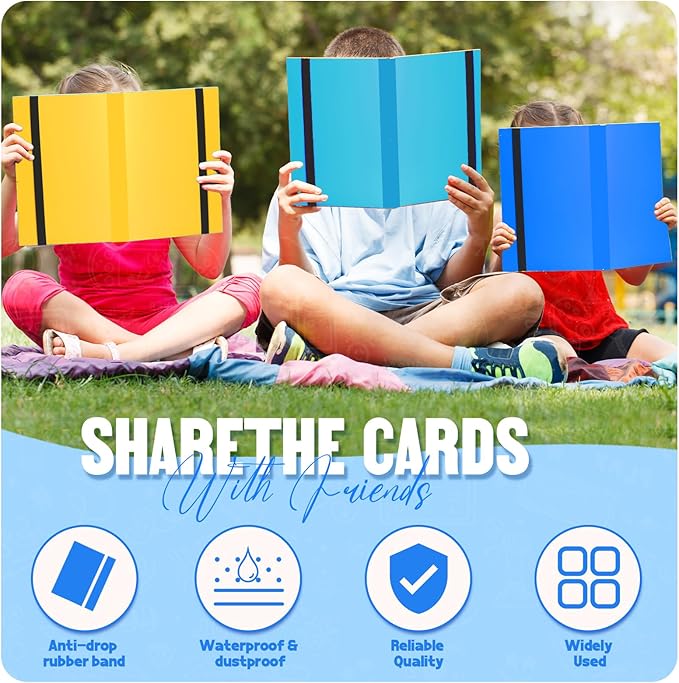 Card Binder 9-Pockets,Trading Card Binder,20 Pages, 360 Card Capacity Collection Binder, Card Folder for MTG, TCG, Game Cards & Sports Cards (Sky blue)