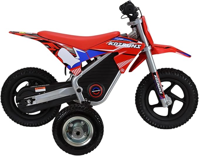 Hardline Products USA Wheels for Tots Training Wheels for OLALA, KDZRUNS, TUIBOKA Electric Dirt Bike 200W, 250W & 350W