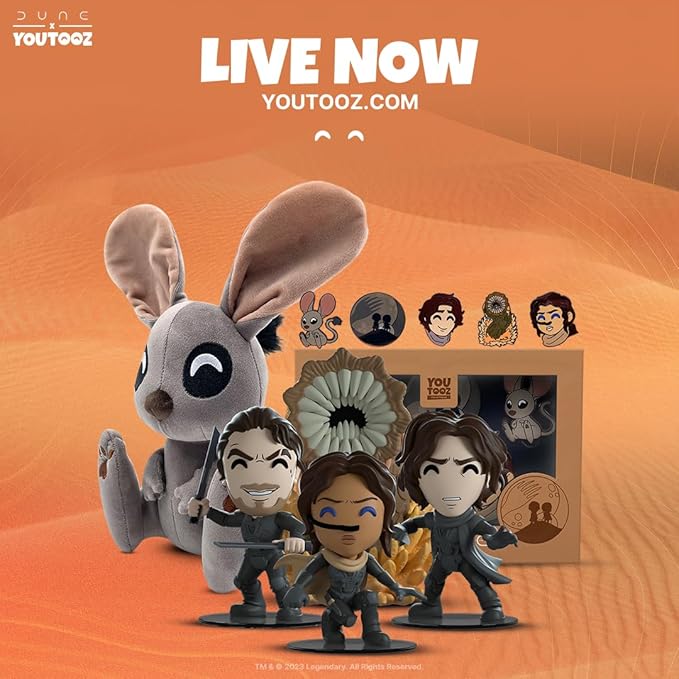 Youtooz Dune Desert Mouse Plush – 9-Inch Collectible Figure from The Dune Collection
