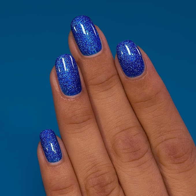 ILNP Deep Dive - Lively Cobalt Blue Holographic Nail Polish