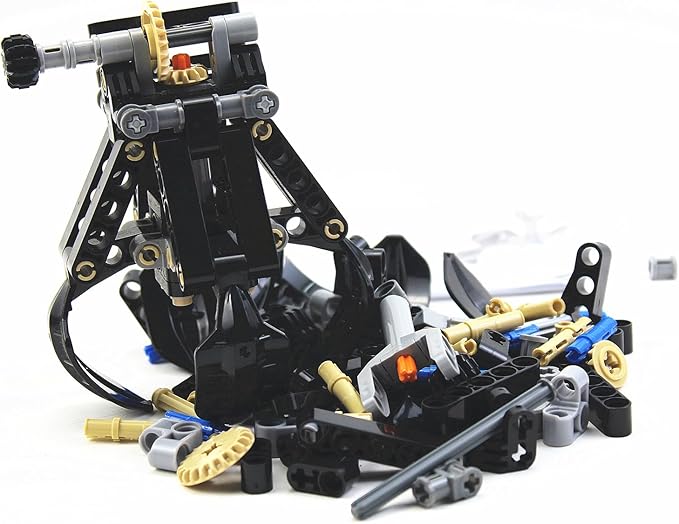 MOC Parts Toy Lifting Claw Technical Parts Compatible with All Major Brands Building Blocks Bricks DIY Accessories(66pcs)