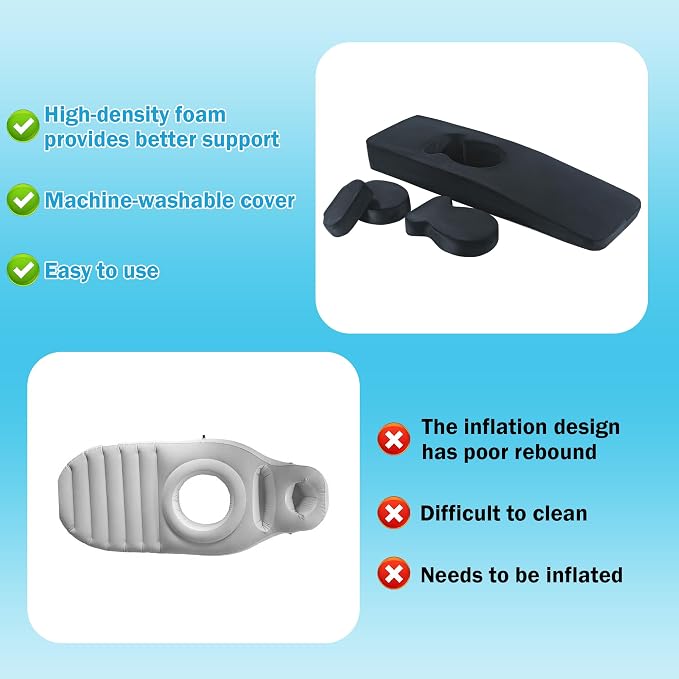ROYALAY Tummy Nest Pregnancy Mattress, Pregnancy Pillow for Stomach Sleepers with Hole, 70in Full Body Pregnancy Massage Cushion, Face Down Pillow for Sleeping