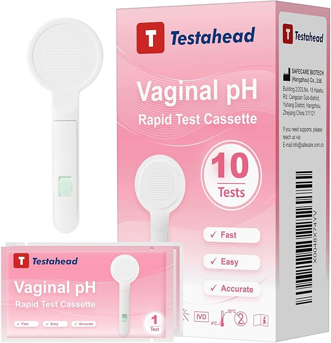 Specialized Female Vaginal pH Balance Test Sticks 10 Pieces, Yeast Infection Detection kit, BV Test, Designed for Women, Safe and hygienic