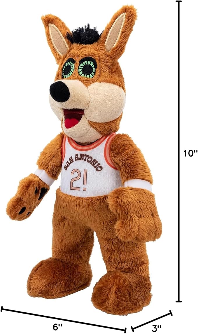 Bleacher Creatures NBA Unisex NBA 10-inch Mascot Plush Doll