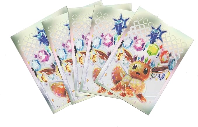 Pokemon – Prismatic Evolution – Eevee Card Sleeves – Pack of 65