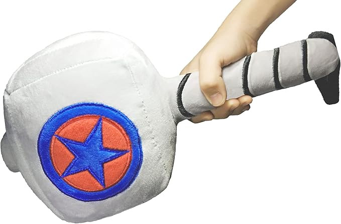 Marvel Legends Thor Hammer Toy Plush Pillow Buddy Kids Cosplay Toy - 11“