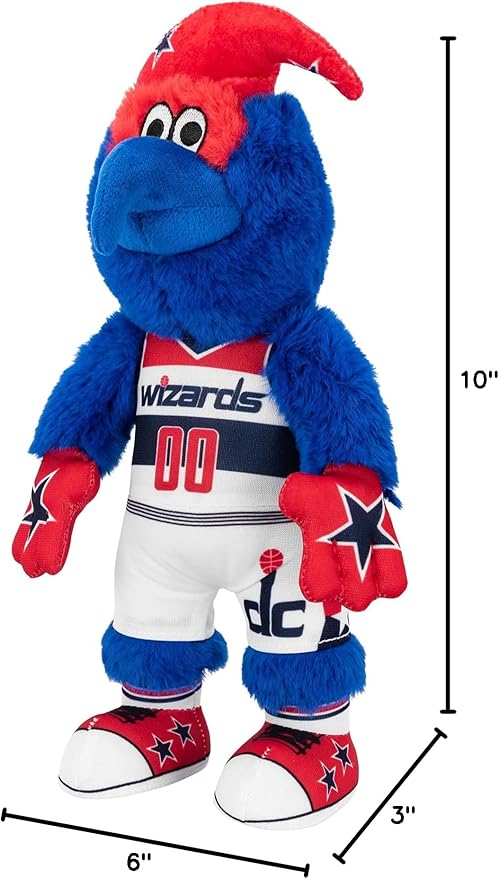 Bleacher Creatures NBA Unisex NBA 10-inch Mascot Plush Doll