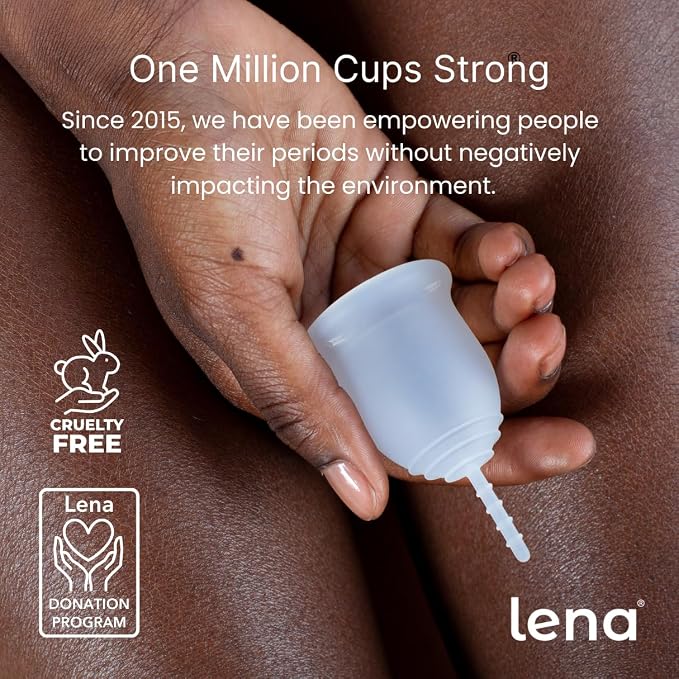 Lena Menstrual Cup Storage Bag - 100% Cotton Drawstring Pouch for Menstrual Cups, Period Cup Carrying Case, Breathable Cup Holder Bag for Travel and Storage, Disc Container, Light Purple