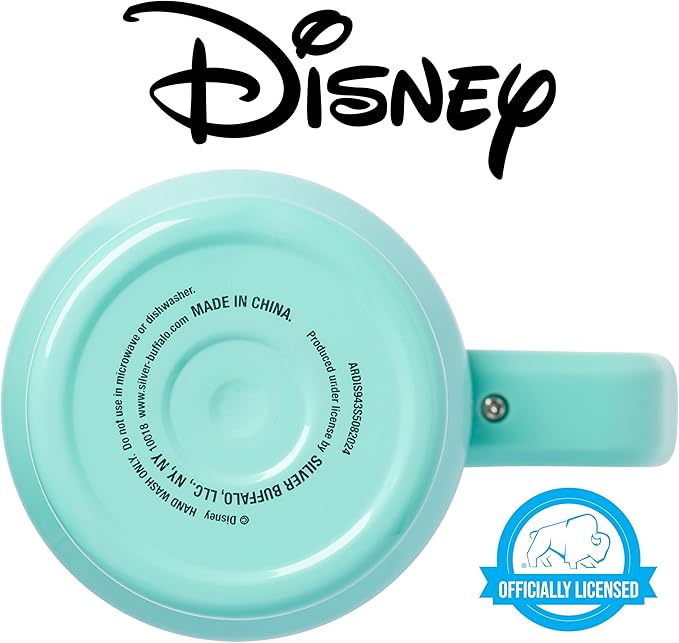 Silver Buffalo Disney Daisy Duck “Is It Me? Am I the Problem?” Stainless Steel Tumbler with Handle, Fits in Standard Cup Holder, 40 Ounces