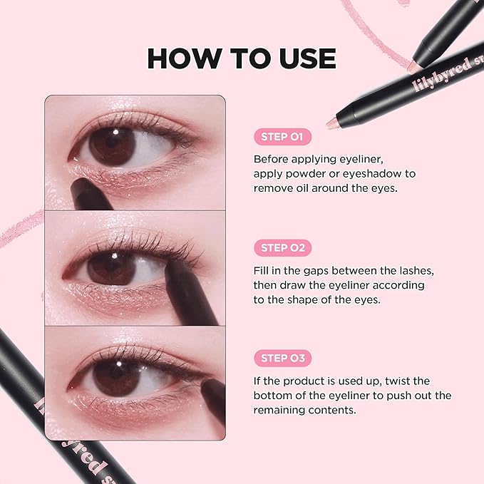 lilybyred Starry Eyes Am9 to Pm9 Gel Eyeliner | Korean Gel Eyeliner, Intense Color Payoff, Creamy Formula, Easy Blending, Built-in Sharpener, Smudge-Proof, Long-Lasting, 0.017 oz. (18 Hazy Brown)