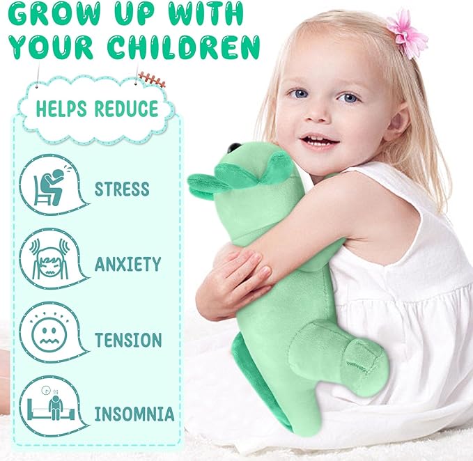 Axolotl Plush Toy, Soft Cute Axolotl Stuffed Animal, Kids Plushie Pillow Doll - Green