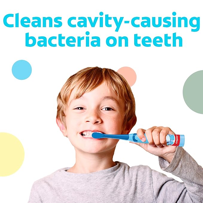 Colgate Kids Bluey Battery Powered Toothbrush and Toothpaste Bundle