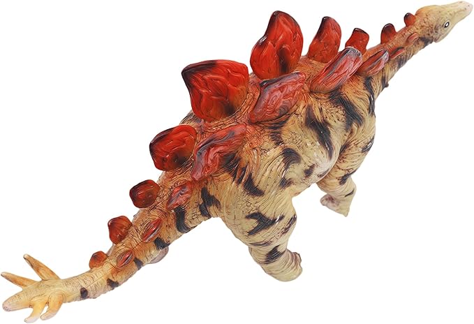 Gemini&Genius Stegosaurus Dinosaur Toy for Kids, Dinosaur Action Figure, Party Supplies, Dino Collection Toy, Play Display, Gift, Room Decoration for Kids and Dino Lovers