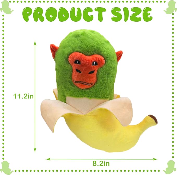 Schimpanzini Bananini Plush Italian Brainrot Expressive Doll Unique Funny Gift for Boys and Girls Christmas Thanks Giving Gift Unique and Perfect Fun Creative Home Dรฉcor Gifts