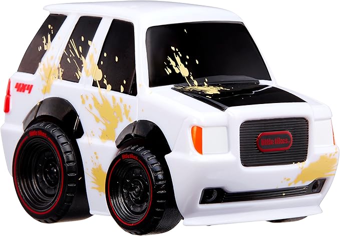 Little Tikes Crazy Fast Cars 2-Pack Off-Roaders, Off Road Adventure Vehicle Themed Pullback Toy Car Vehicles Go up to 50 ft