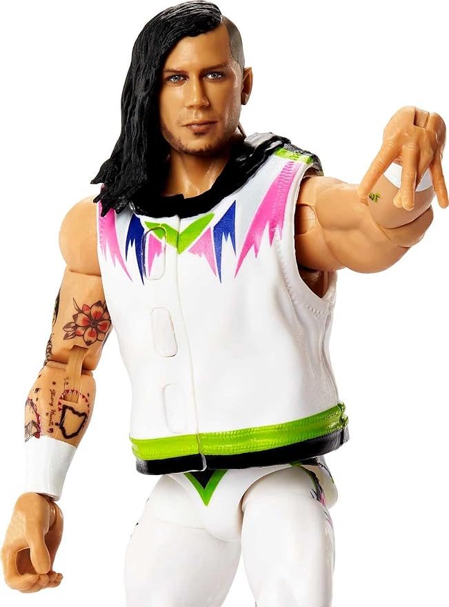 Mattel WWE Elite Collection Action Figure & Accessories, Series #94 Nash Carter 6-inch Collectible with 25 Articulation Points & Swappable Hands