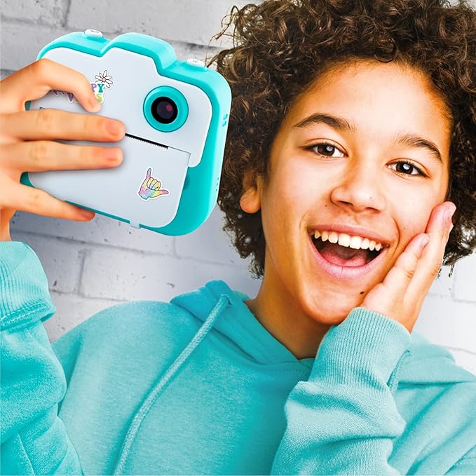 Canal Toys Photo Creator Instant Print Camera – Photo, Selfie and Video – Thermal Paper for 250 Photos – LCD Screen. 8+