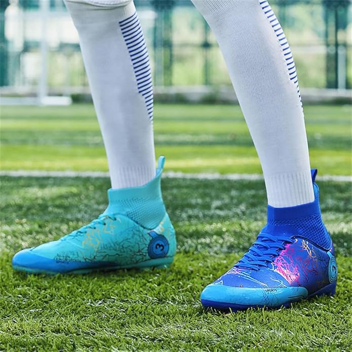 Kids Soccer Shoes Boys Football Cleats Professional Athletic Outdoor Trainning Football Shoes Youth Girl Turf Soccer Cleats