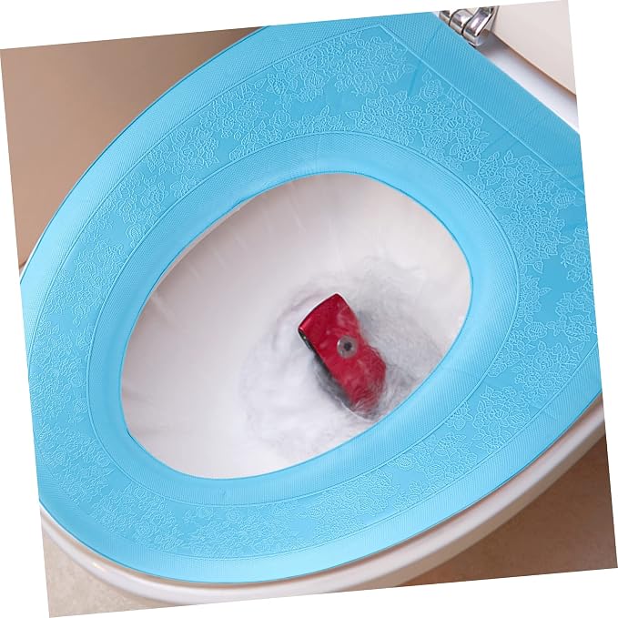 Breathable Eva Toilet Seat Cover Cushion Comfortable Bathroom Mat for Family Use Soft Standard Toilets