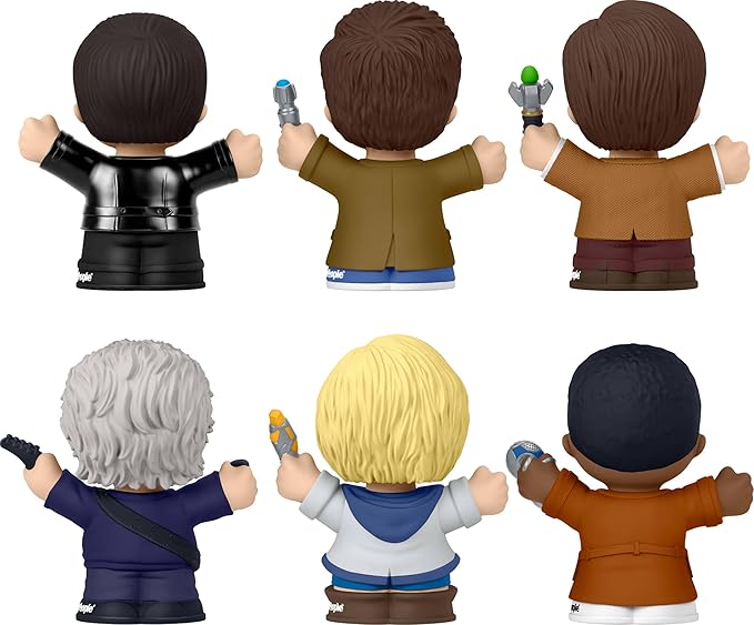 LITTLE PEOPLE COLLECTOR Doctor Who TV Series Special Edition Set for Adults & Fans, 6 Characters in a Display Package