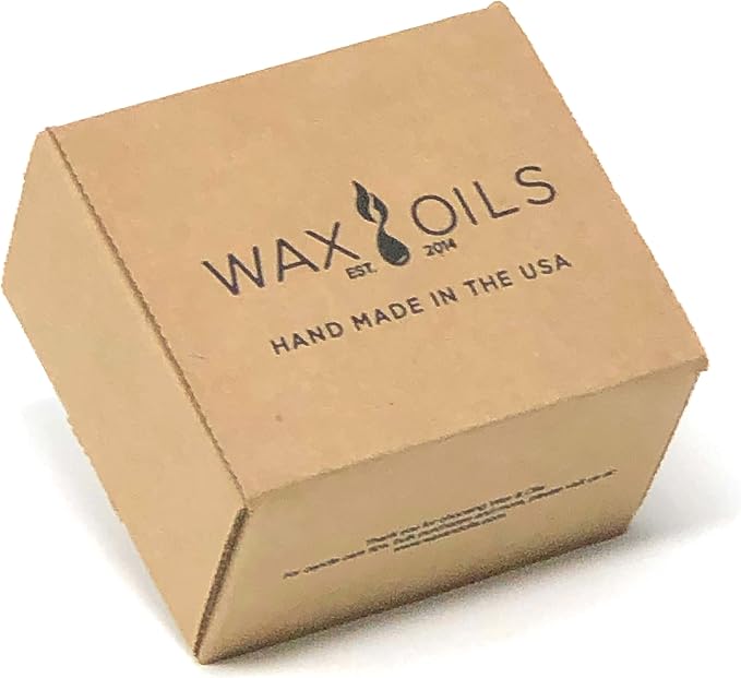 Wax and Oils Soy Wax Aromatherapy Scented Candles (Autumn Spice) 8 Ounces. Single