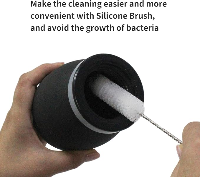 TopQuaFocus 14.5OZ Large Enema Bulb Kit Douche Bulb for Men Women Colon Cleaning Feminine Care Enemas -BPA and Phthalates Free Black