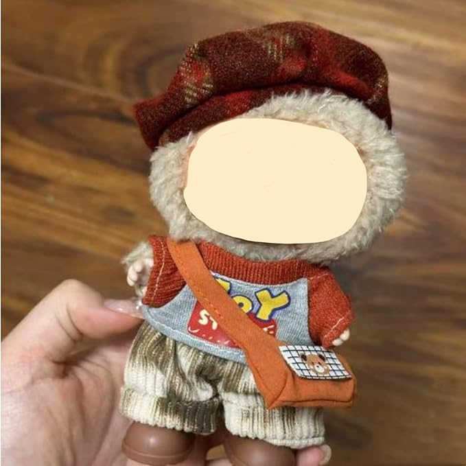 Clothes for 15/17cm Doll (No Doll), Cute Dress Up Accessories,Style8
