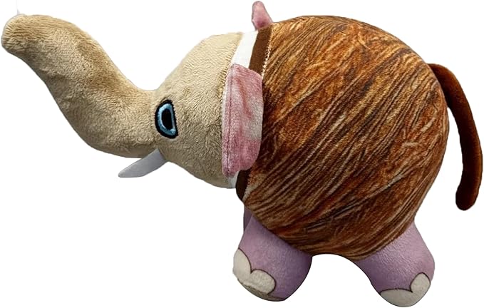 Zenitsu Italian Brainrot Plush Coconut Elephant Expressive Doll Funny & Unique Gift for Boys and Girls, Creative Home Dรฉcor Plush Toy for Christmas, Birthday