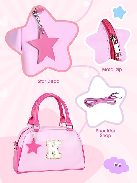Birthday Gifts for 2 3 4 5 6 7 8 9 10 11 12, Girls Purse Kids Handle Bag, Gift for Toddler Kids Girls Preteens