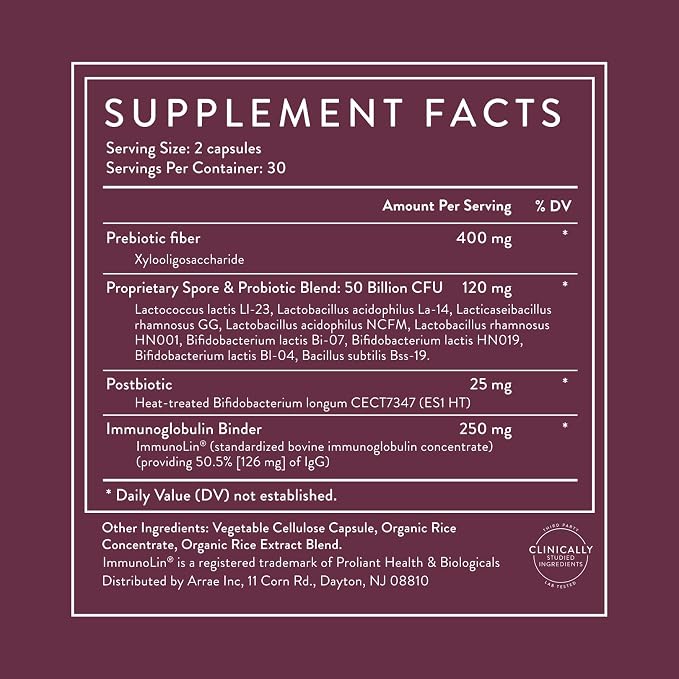 Arrae Tribiotic, Probiotics for Women, Support for Vaginal pH Balance, Gut, Immune, and Feminine Health, Prebiotics, Probiotics, Postbiotics, 60 Count