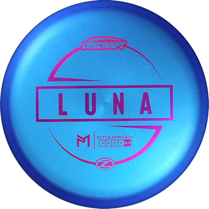 Discraft Paul McBeth Z Luna 173-174 Gram Putt and Approach Disc Golf Disc