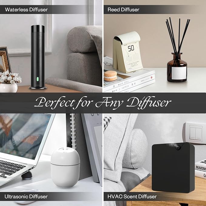 My Way Diffuser Oil - Hotel Diffuser Oil Inspired by Luxury 5-Star Hotel - Woody Notes - Comforting Cedar, Cypress, Lemon - Fragrance Oil Fits Any Diffuser, 500mL