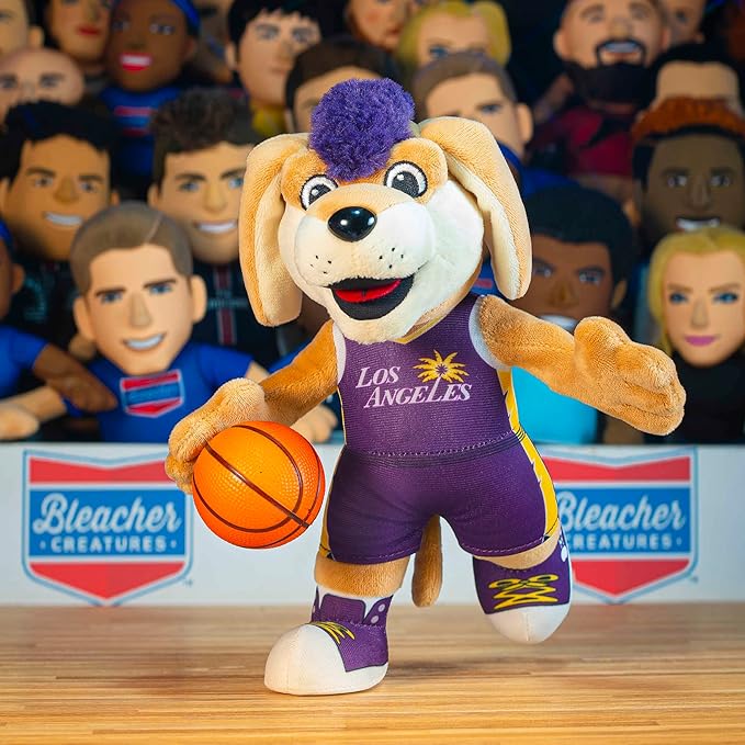 Bleacher Creatures Los Angeles Sparks Sparky 10" Mascot Plush Figure - A Mascot for Play or Display