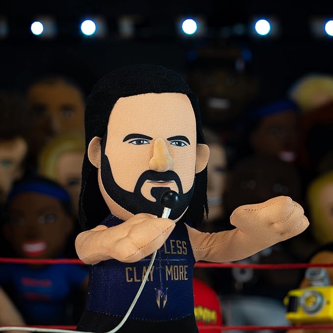 Bleacher Creatures WWE Drew McIntyre 10" Plush Figure - A Wrestling Superstar for Play or Display