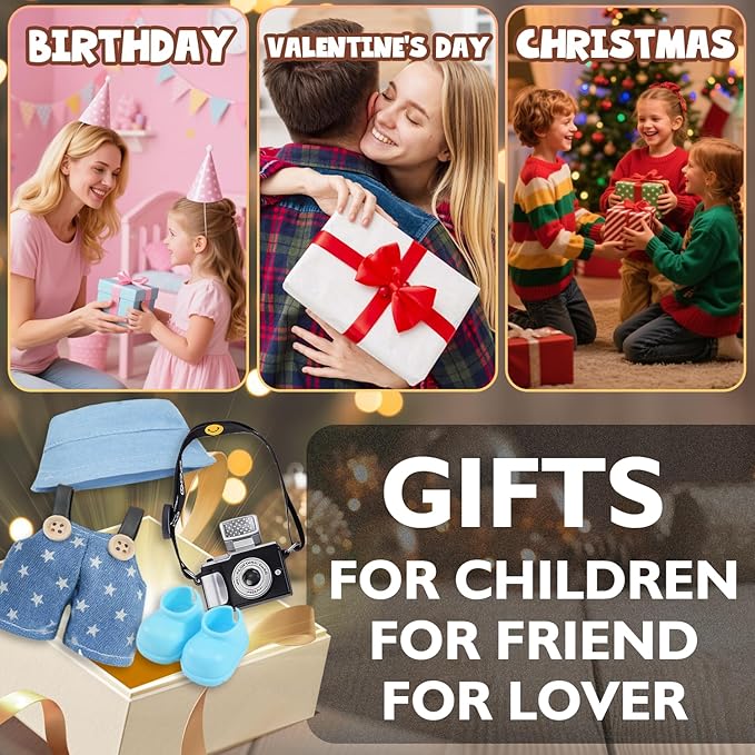Cute Doll Clothes Outfits Adult Women Her Soul Sister Mom Best Friend Friendship Bestie Daughter in Law Christmas Xmas Happy Birthday Gifts Cool Funny Unique Present