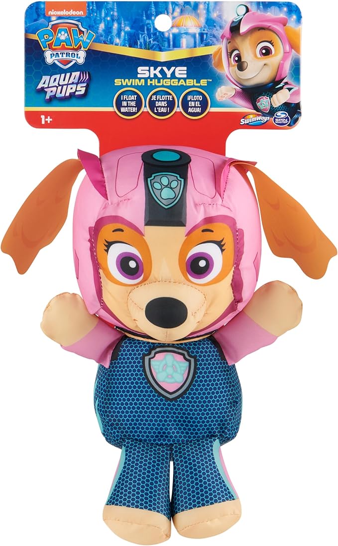 SwimWays Paw Patrol Swim Trainer Life Jacket, US Coast Guard Approved Life Vest Kids Swim Vest, Pool Floats & Life Jackets for Kids, Marshall