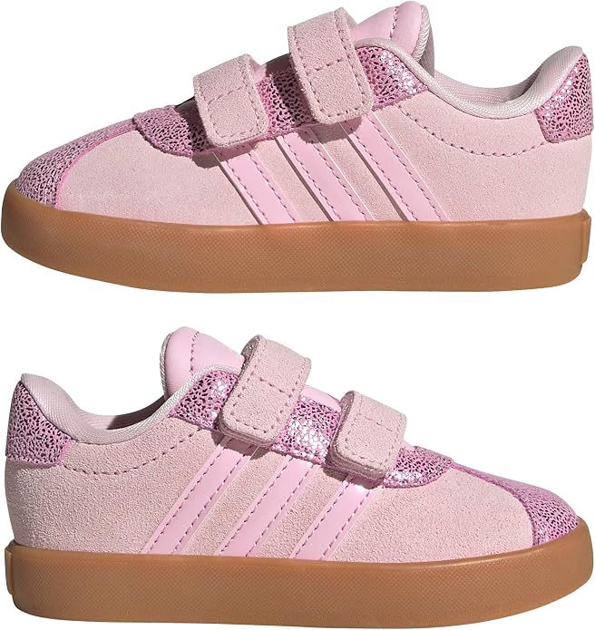 adidas Kids' VL Court 3.0 Hook & Loop Shoe