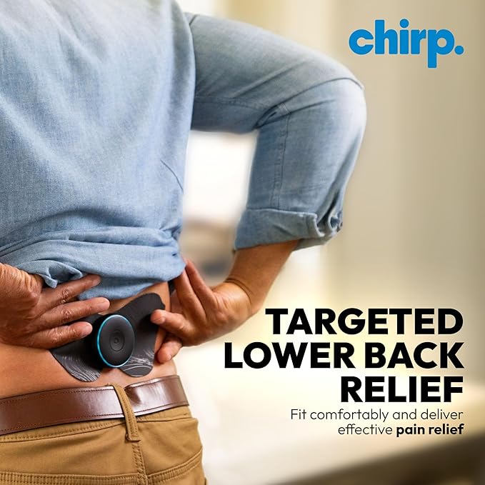 Chirp Halo Pads – Targeted Pain Relief, Deep Tissue Support, Muscle Recovery for Back, Shoulders, HIPS, & More