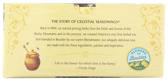 Celestial Seasonings, Herbal Tea, Sleepytime, Honey, 20 ct