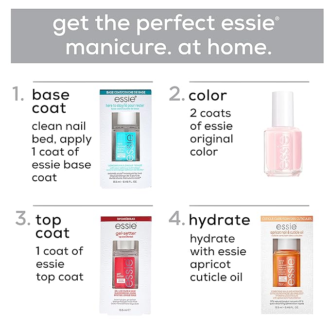 Essie Nail Polish, Light Tan, Wild Nude, 0.46 fl oz | Pack of 2 | 8-Free | Vegan