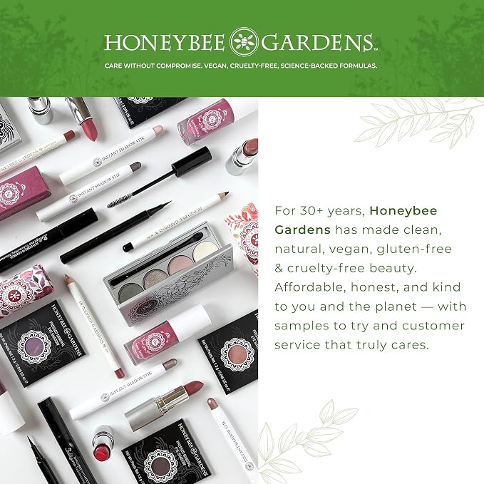 Honeybee Gardens Deodorant Powder for Women, Talc-Free, Aluminum-Free