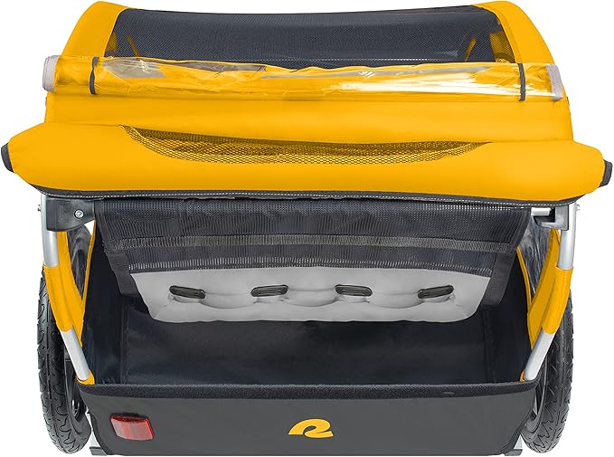 Retrospec Rover Kids Bicycle Trailer Single and Double Passenger Children’s Foldable